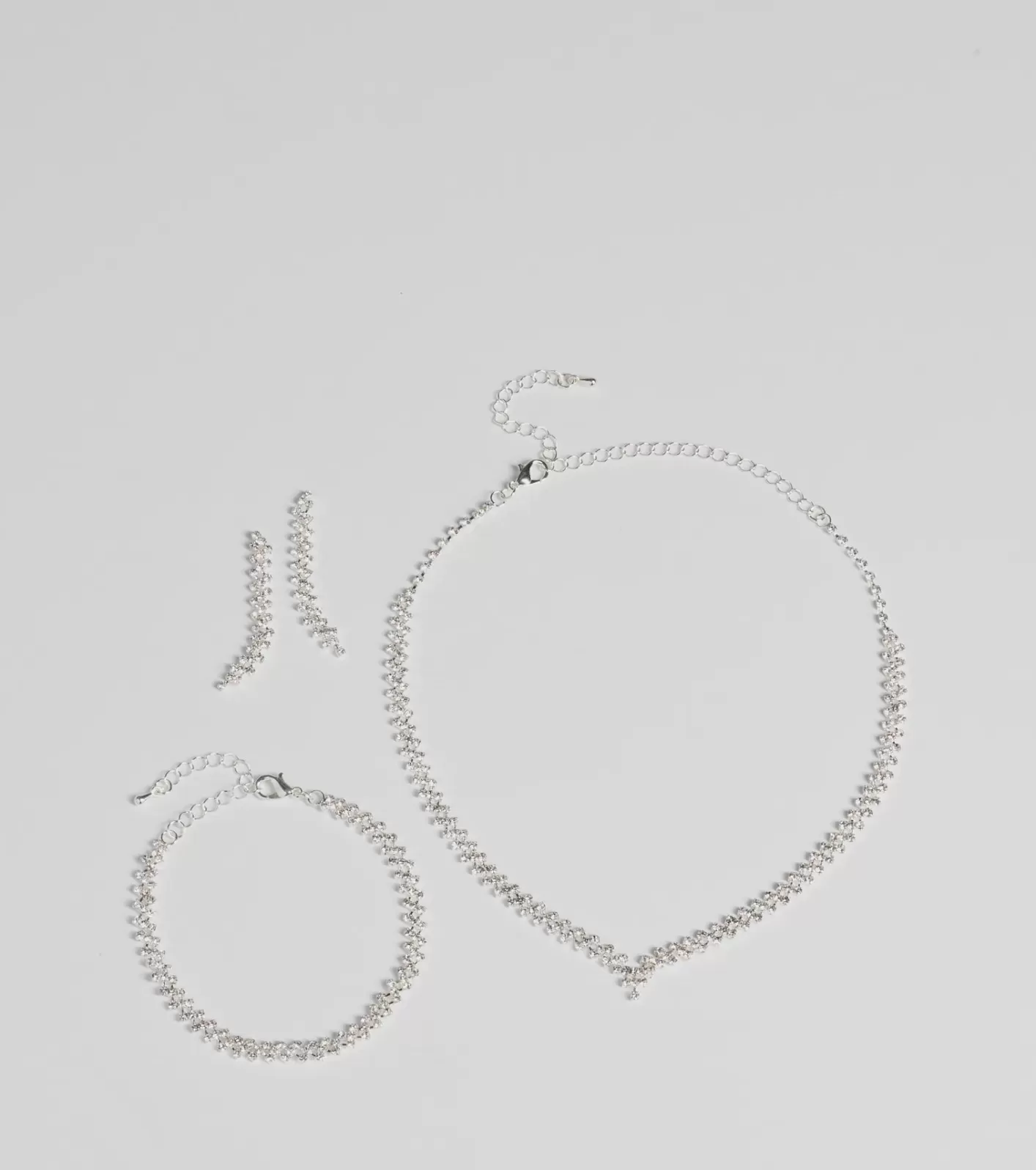Windsor All In The Shine Necklace Set SILVER Store