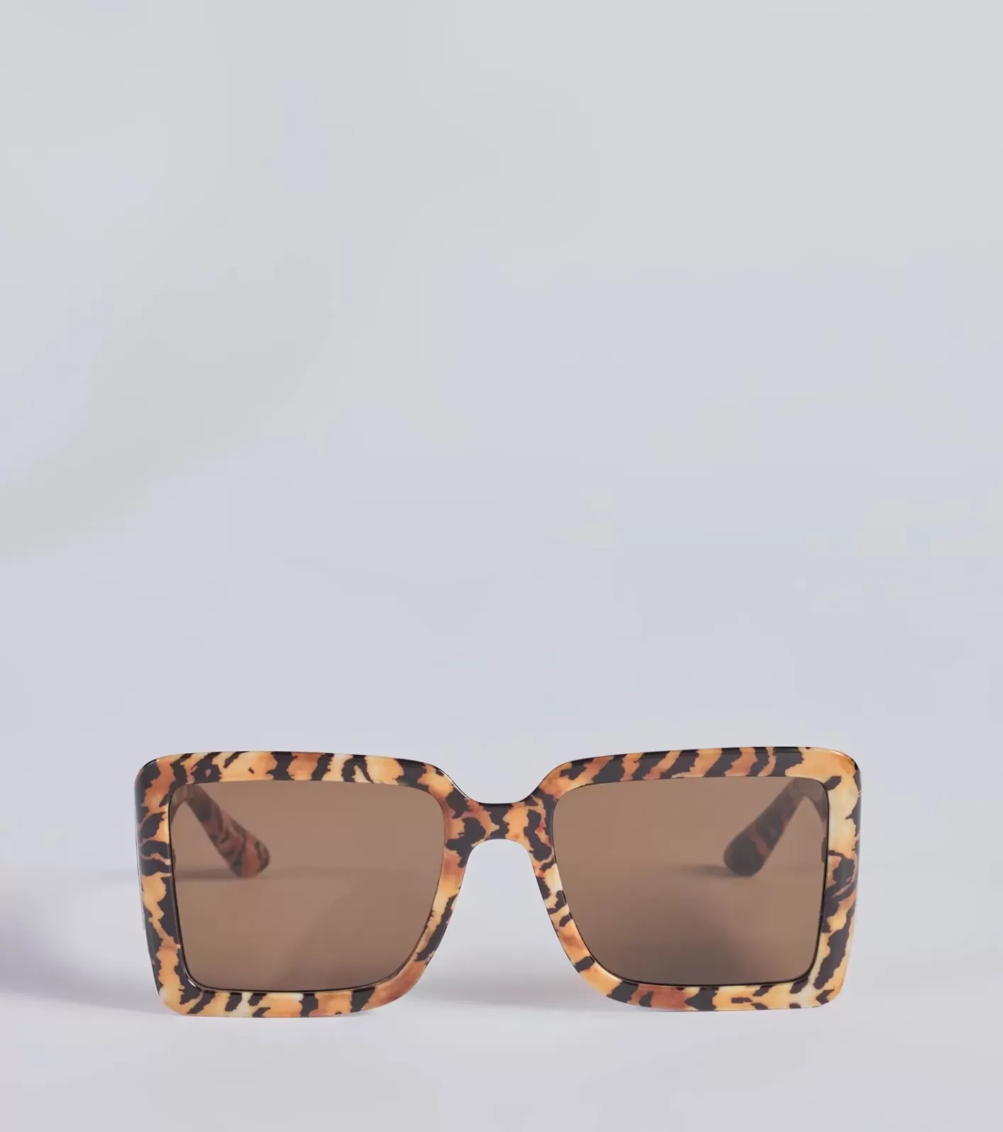 Windsor Animal Instinct Oversized Sunglasses LEOPARD New