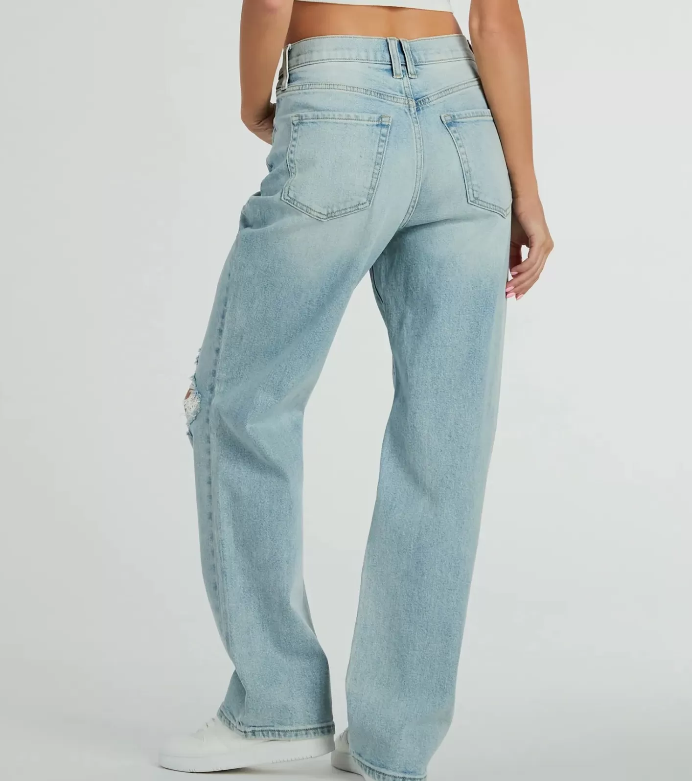 Windsor Authentic Trendsetter High Rise Denim Boyfriend Jeans LIGHTDENIM Online