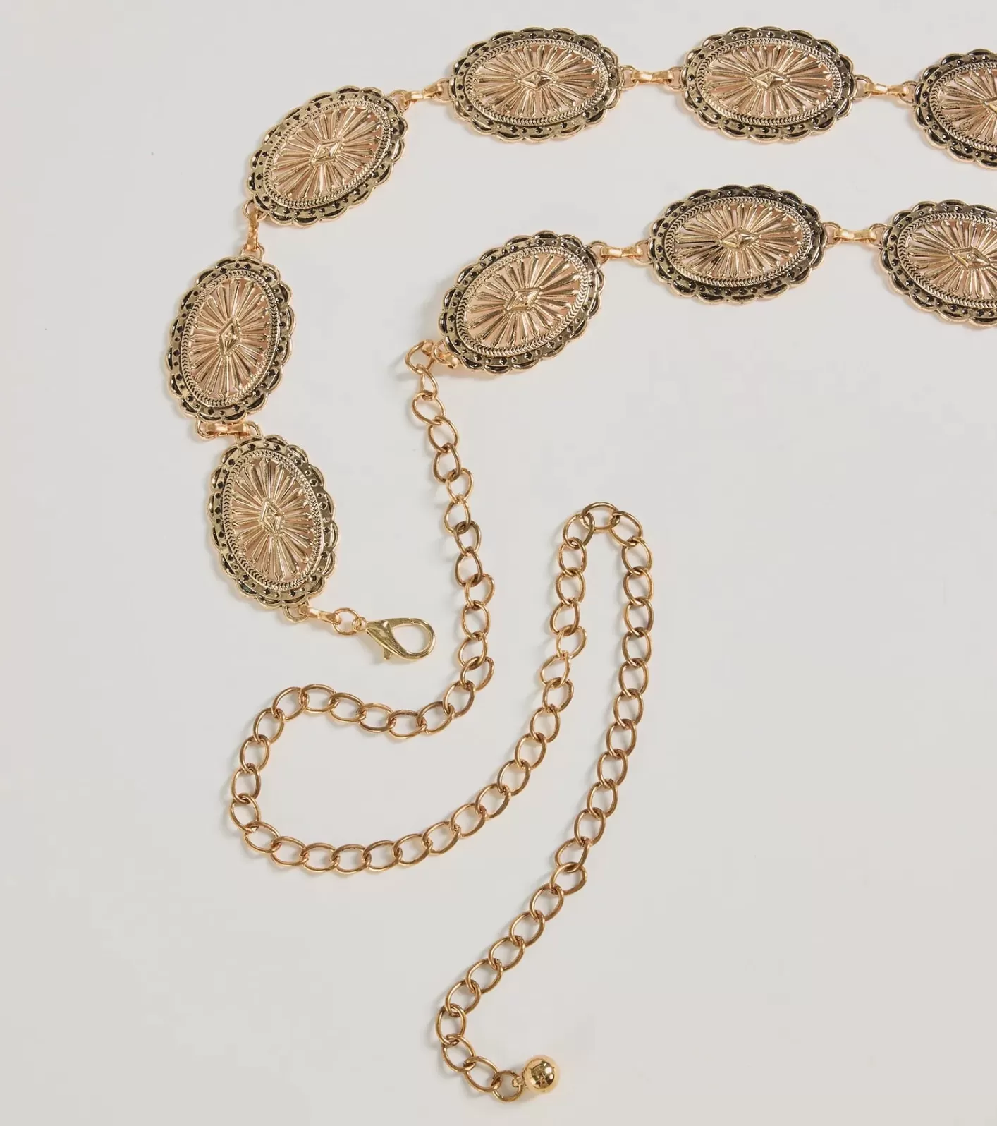 Windsor Boho Western-Chic Chain Belt GOLDOX Shop