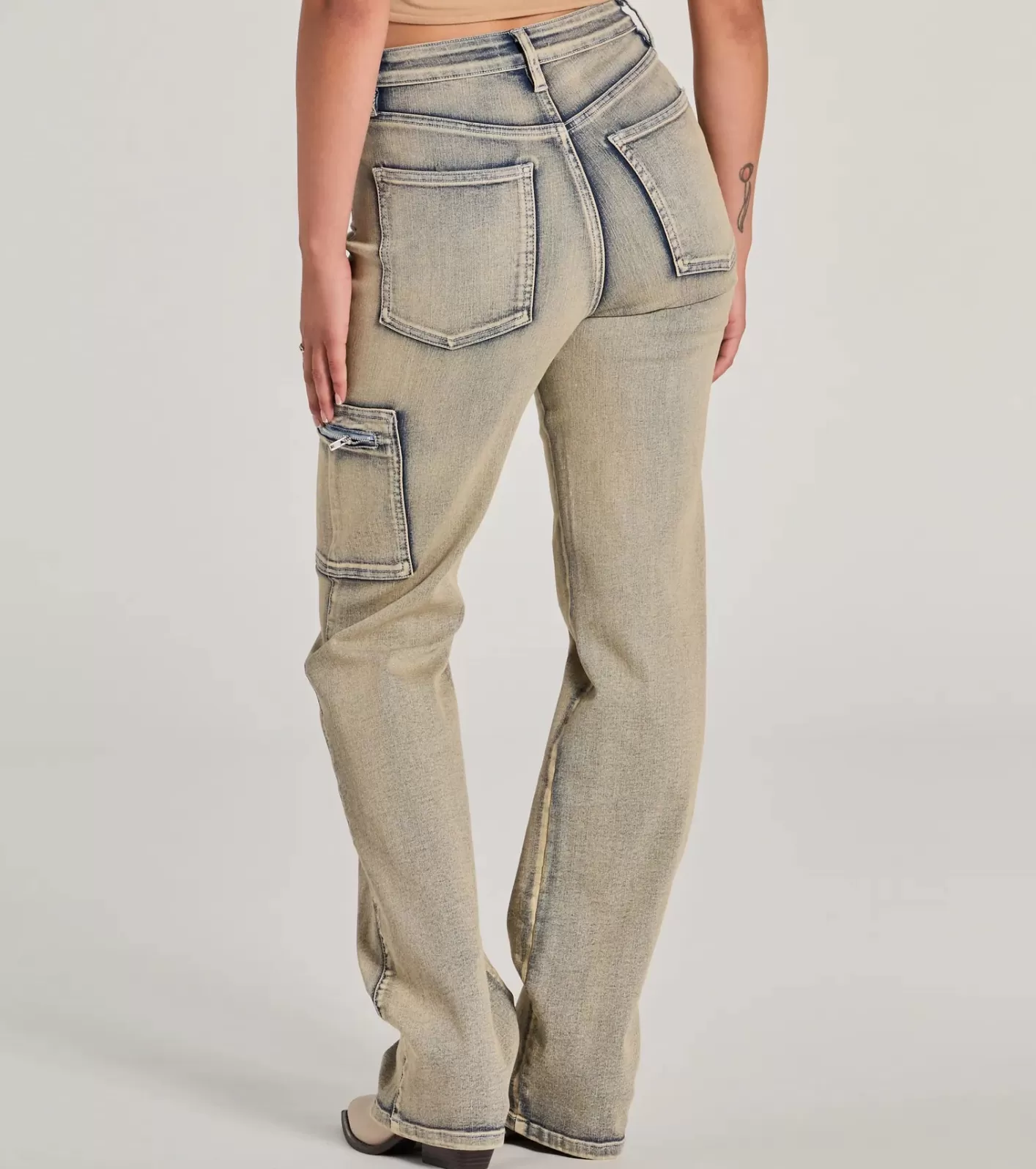 Windsor Cool Edge High-Rise Straight-Leg Jeans DENIM Hot