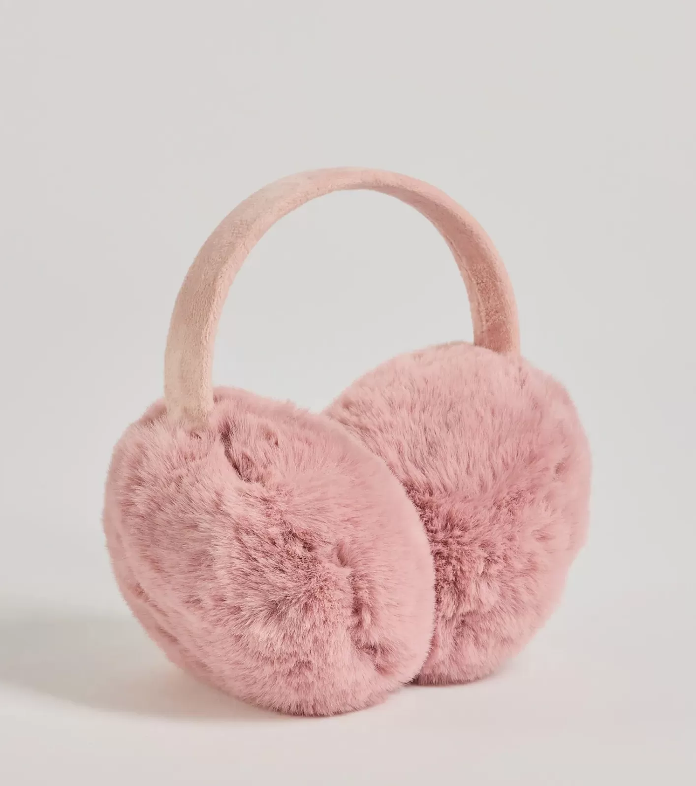 Windsor Cozy Glam Faux Fur Earmuffs MAUVE Cheap
