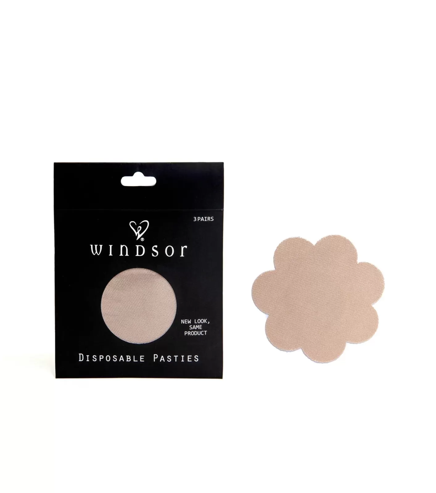 Windsor Disposable Breast Petal Pasties NATURAL Outlet