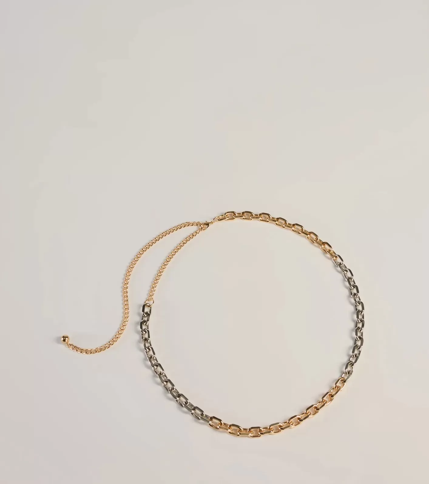 Windsor Edgy Fierce Mixed Metal Chain Link Belt ASSORTED Sale