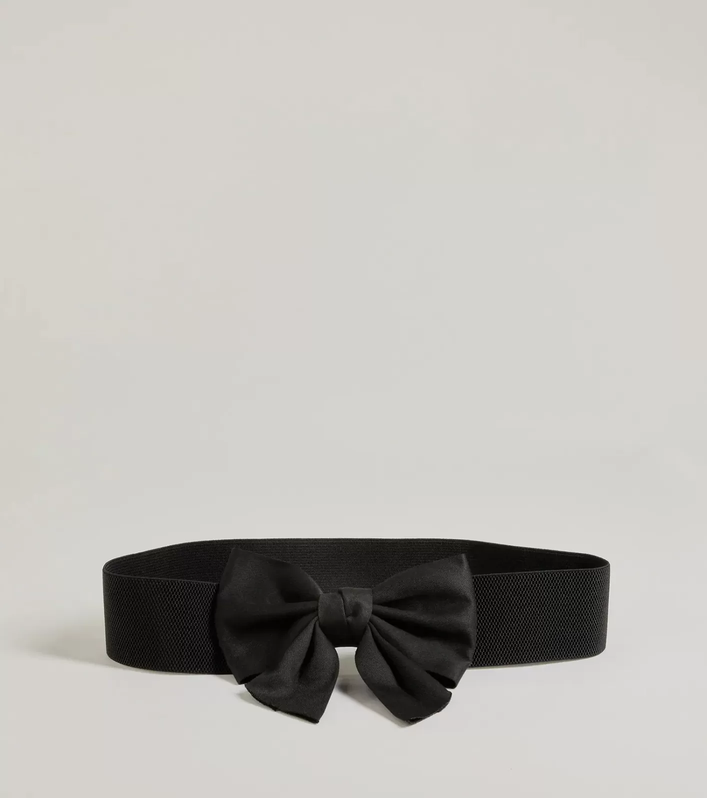 Windsor Elegant Impression Bow Stretch Belt BLACK Best