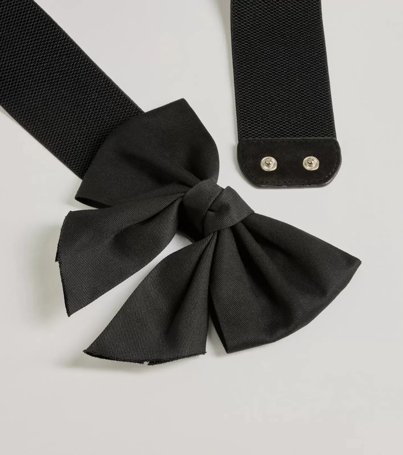 Windsor Elegant Impression Bow Stretch Belt BLACK Best