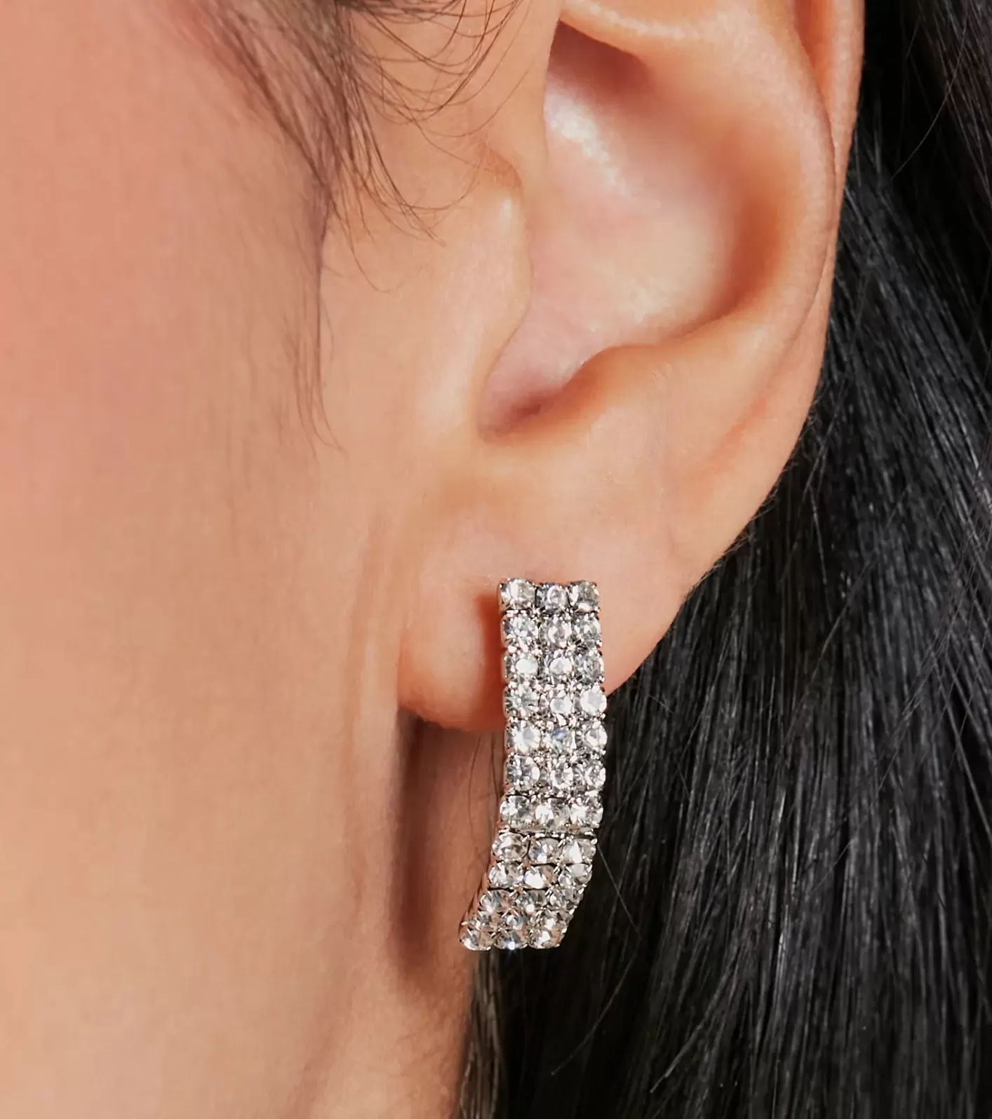 Windsor Feeling Fabulous Choker And Earrings Set SILVER Sale