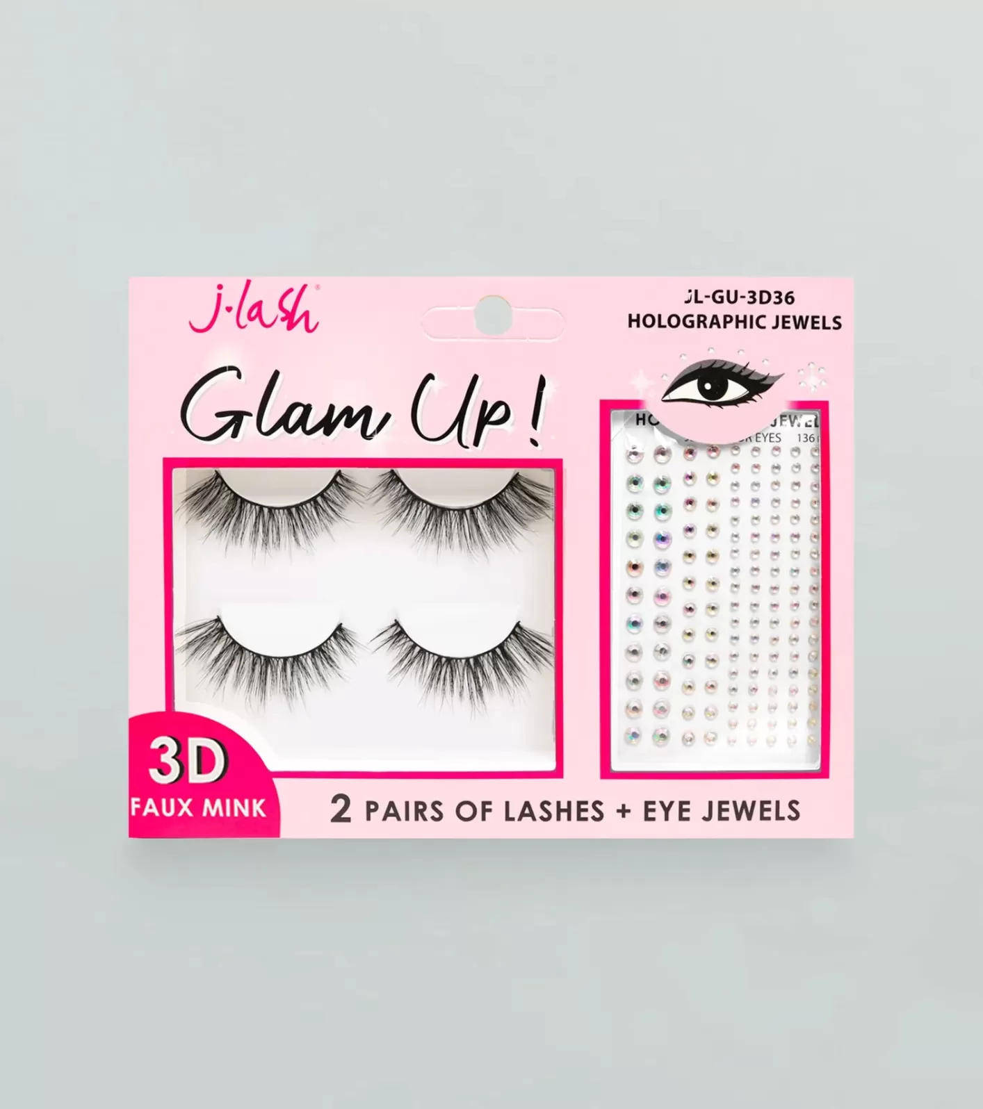 Windsor Glam Up Faux Lashes And Eye Jewels Set MULTI Sale