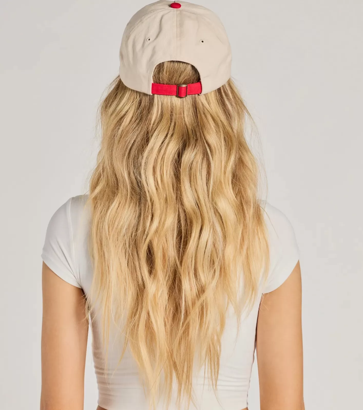Windsor Honky Tonk Honey Two-Tone Baseball Cap WHITE Cheap