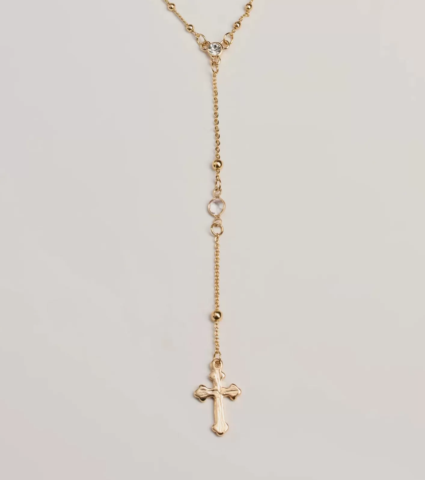 Windsor Major Blessings Layered Cross Necklace GOLD Cheap