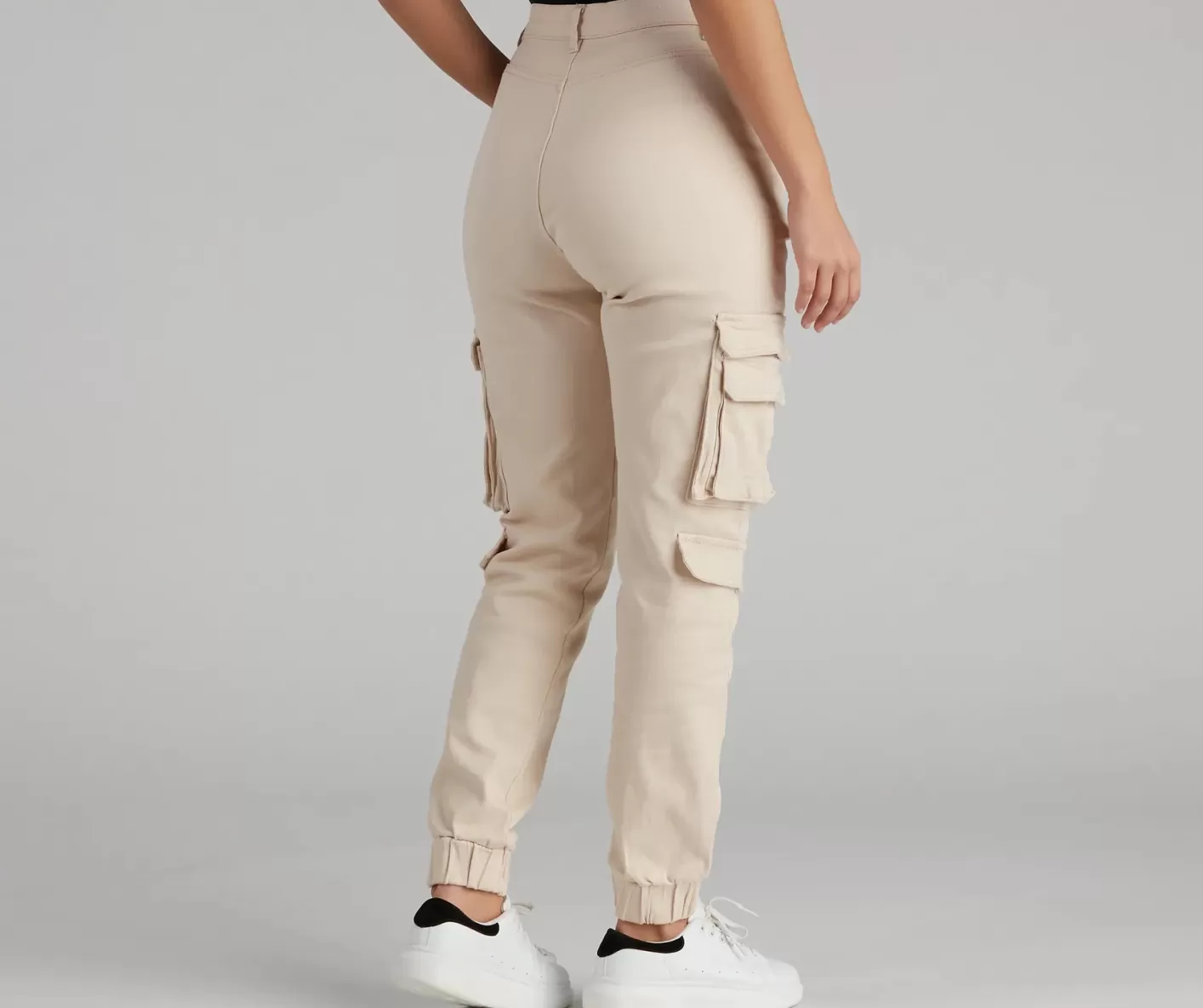 Windsor Major Cutie Cargo Joggers IVORY Cheap