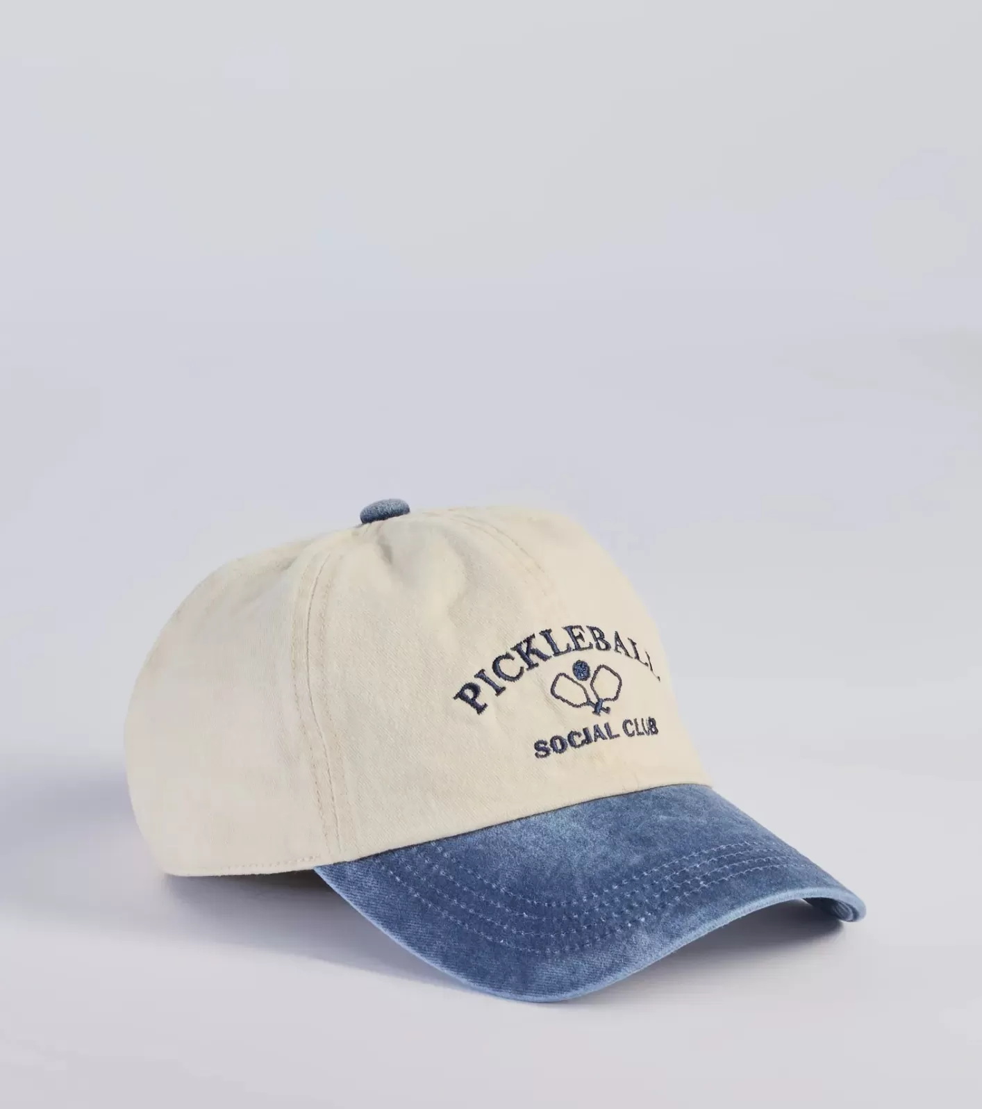 Windsor Pickleball Social Club Baseball Cap IVORY Clearance
