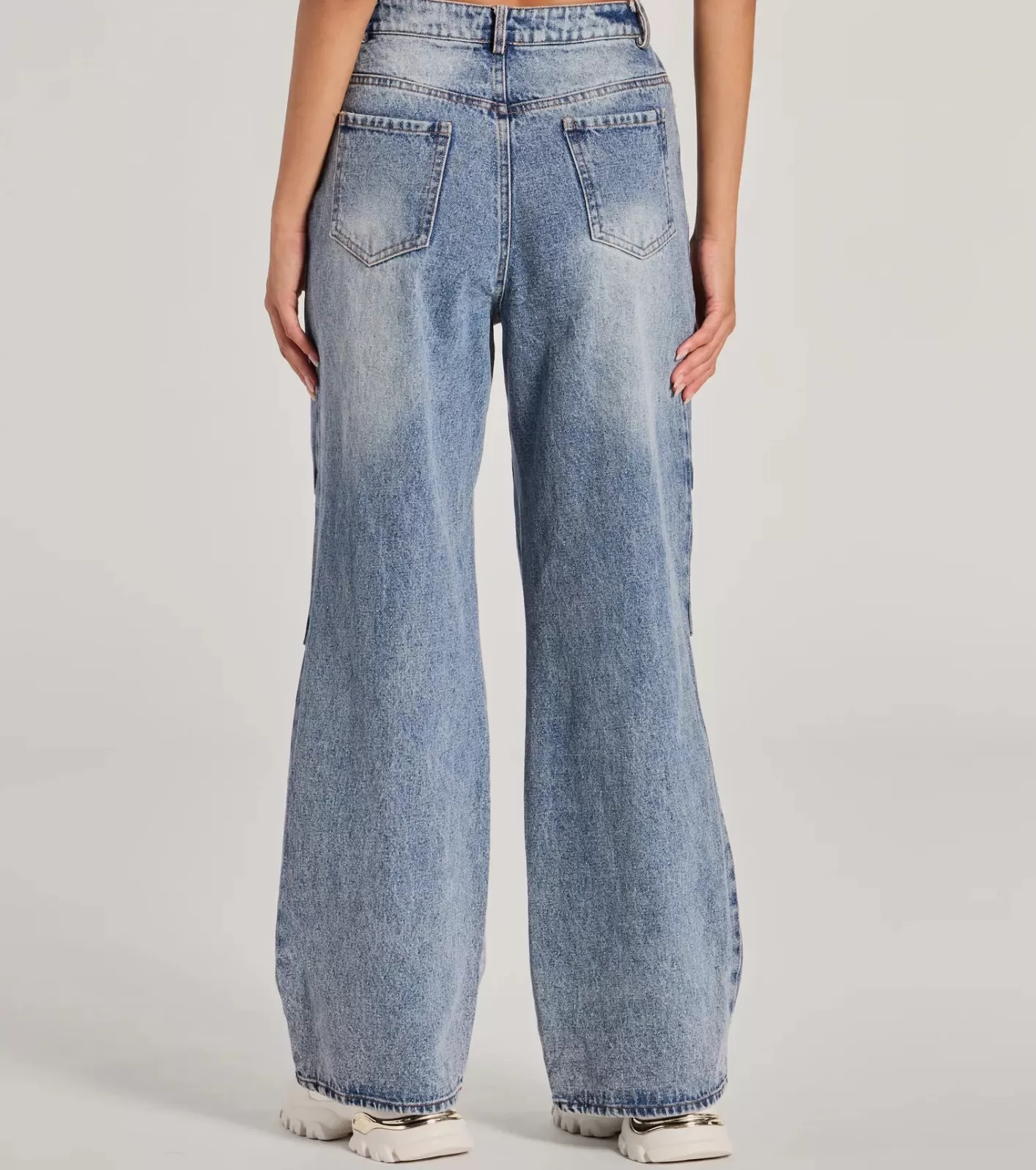 Windsor Stylish Journey High-Rise Straight-Leg Denim Jeans MEDIUMDENIM Shop