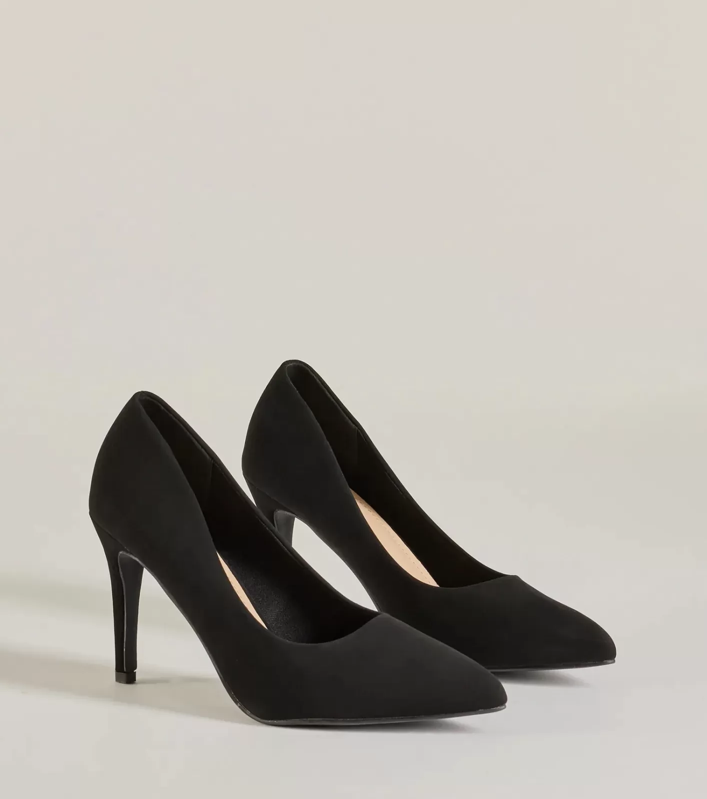 Windsor The Classic Pump Stiletto Heels BLACK Cheap