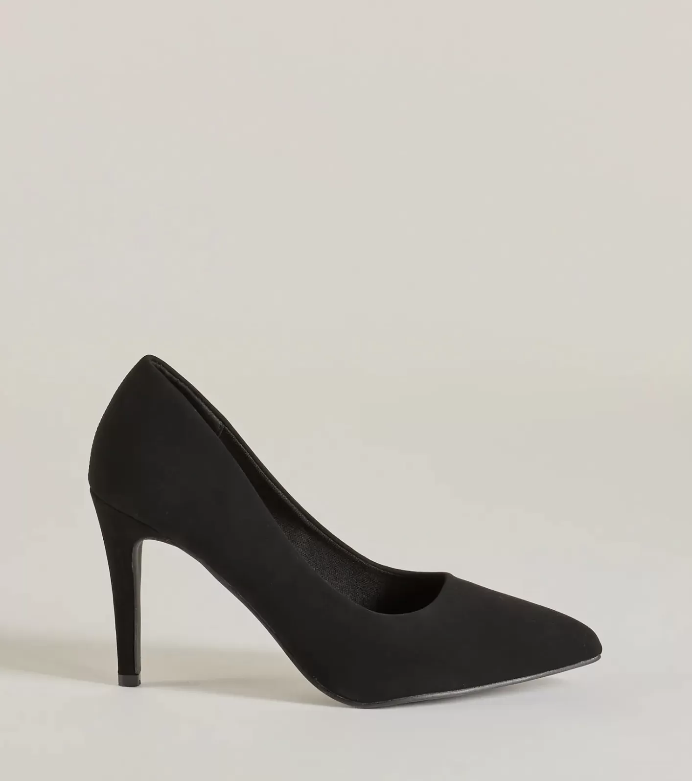 Windsor The Classic Pump Stiletto Heels BLACK Cheap