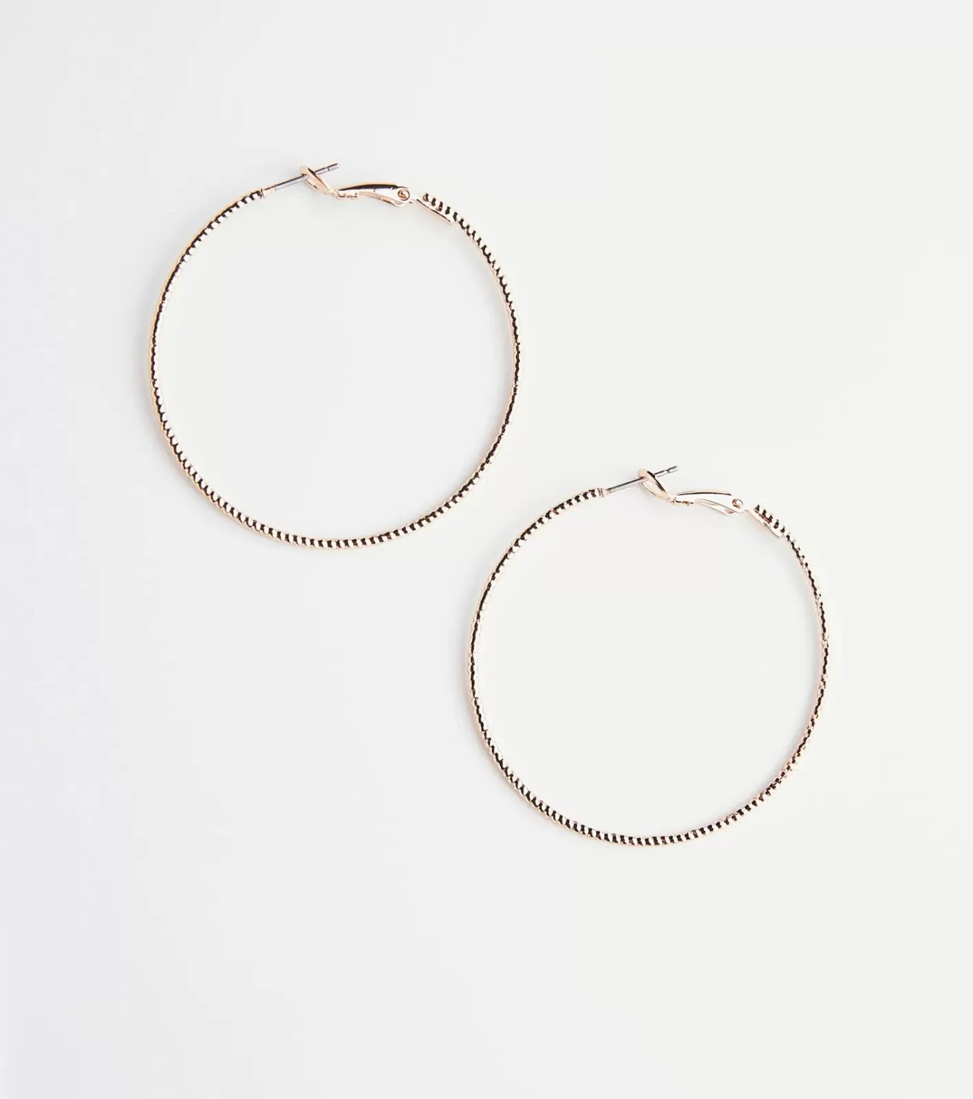 Windsor Tiny & Textured Shimmer Hoops GOLD Discount