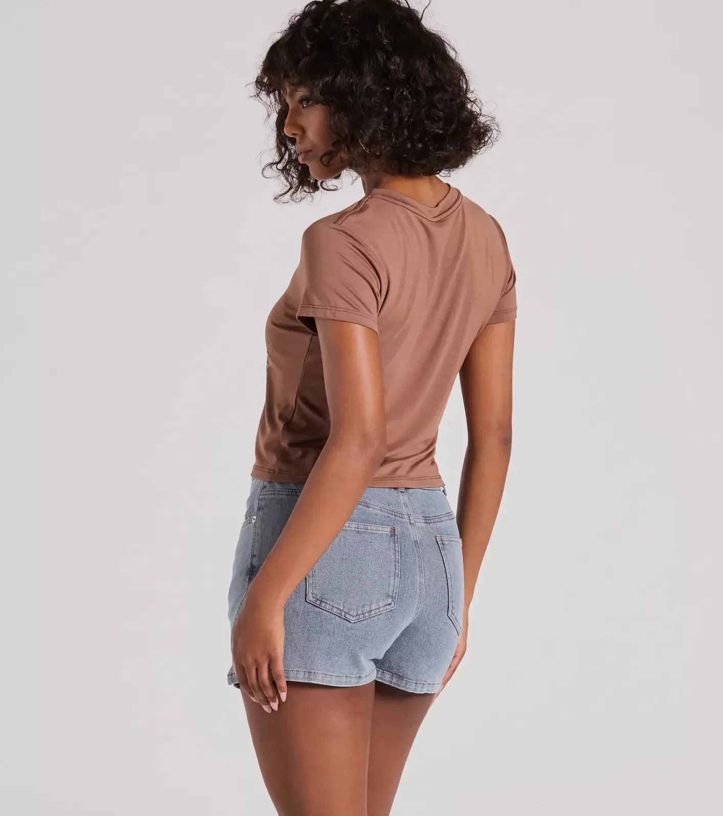 Windsor Totally Killin' It Skeleton Rodeo Graphic Tee BROWN Discount