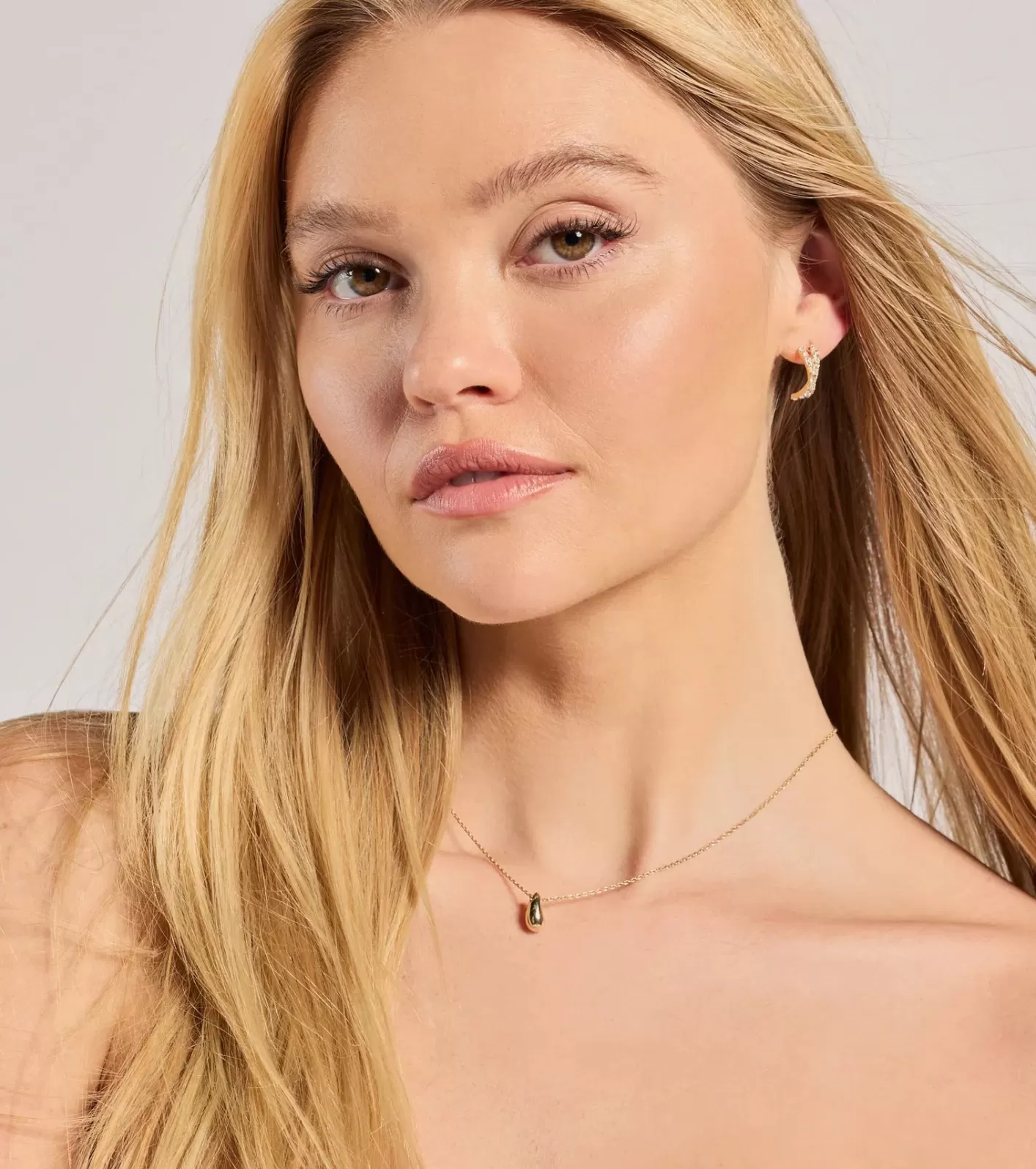 Windsor Trendy Deets Stud And Hoop Earrings Set GOLD Cheap