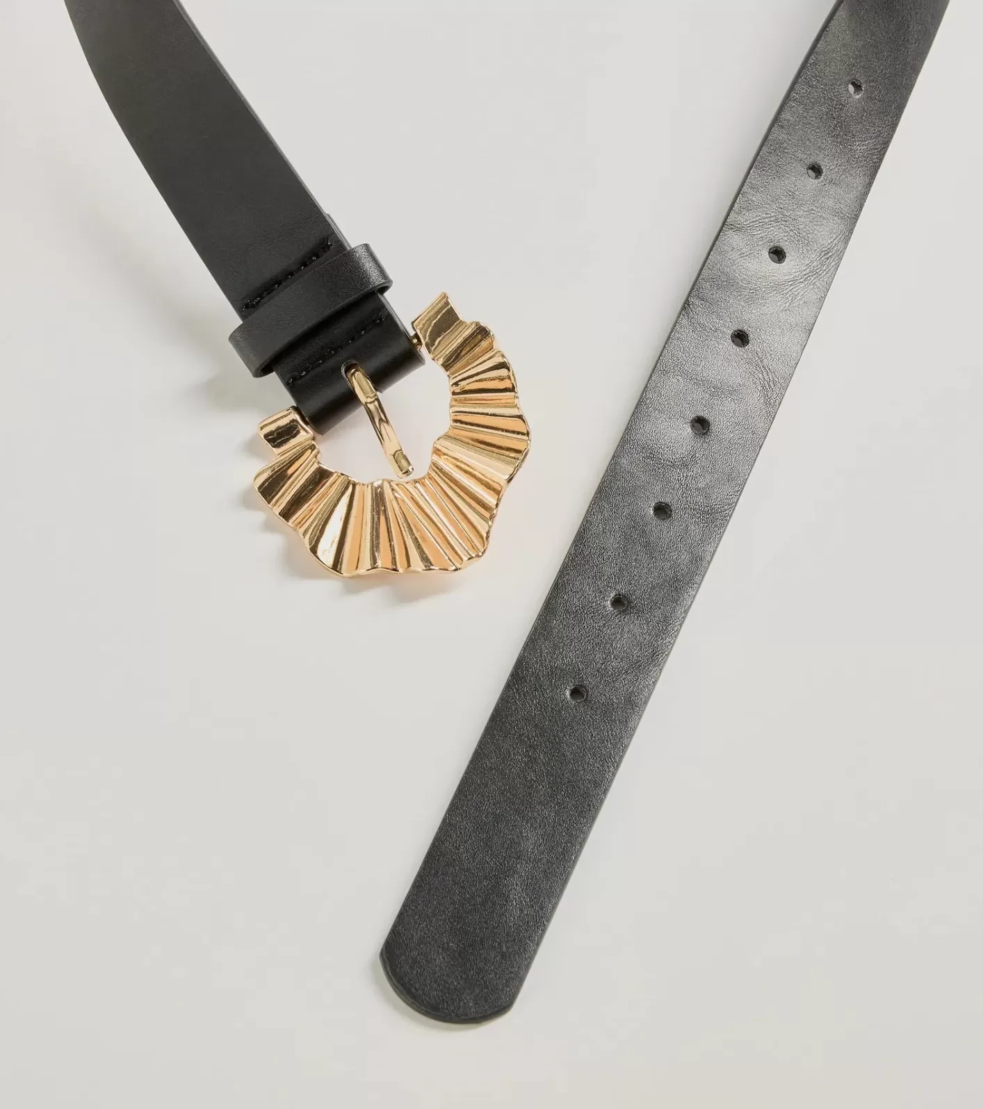 Windsor Trendy Textures Faux Leather Belt BLACK Sale