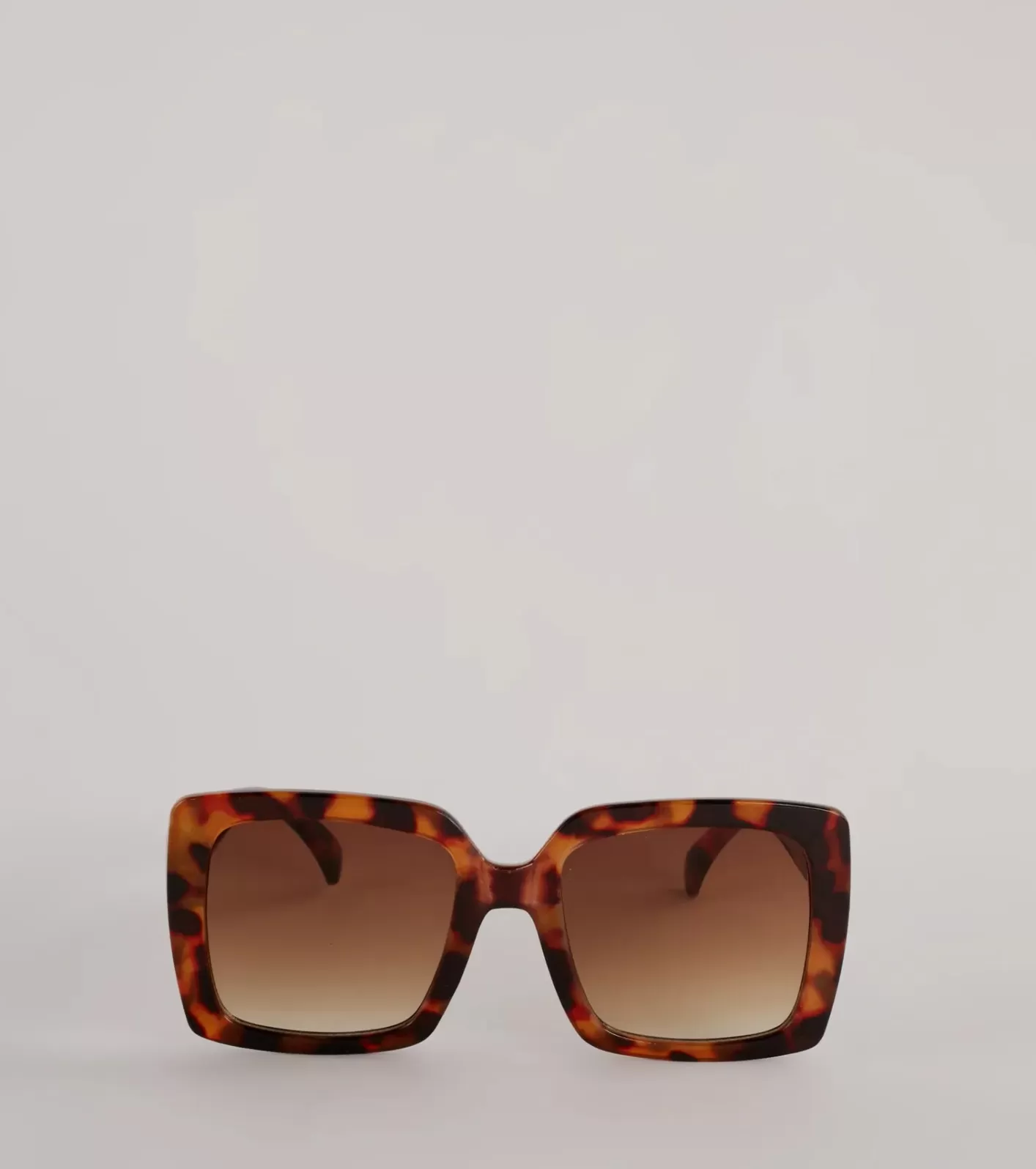 Windsor Unfazed Babe Oversized Square Sunglasses TORTOISE Sale