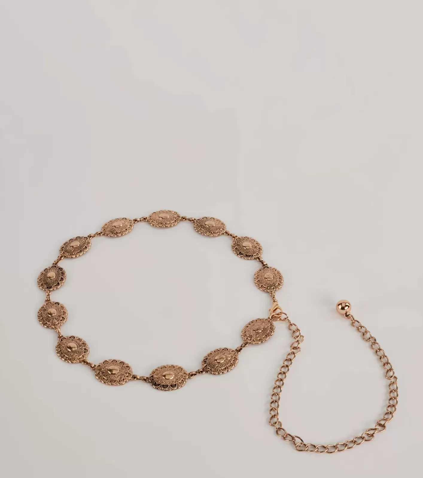 Windsor Western City Concho Chain Belt GOLDOX Discount