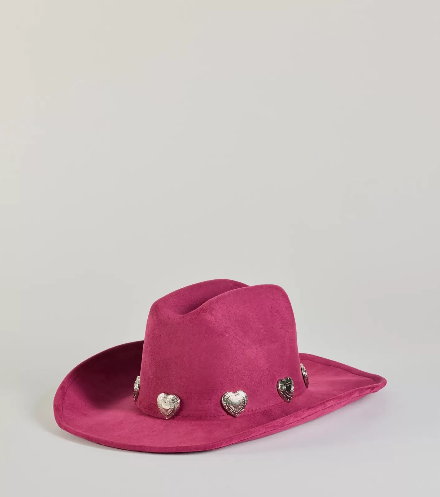 Windsor Western Heart Faux Suede Cowboy Hat WINE Online