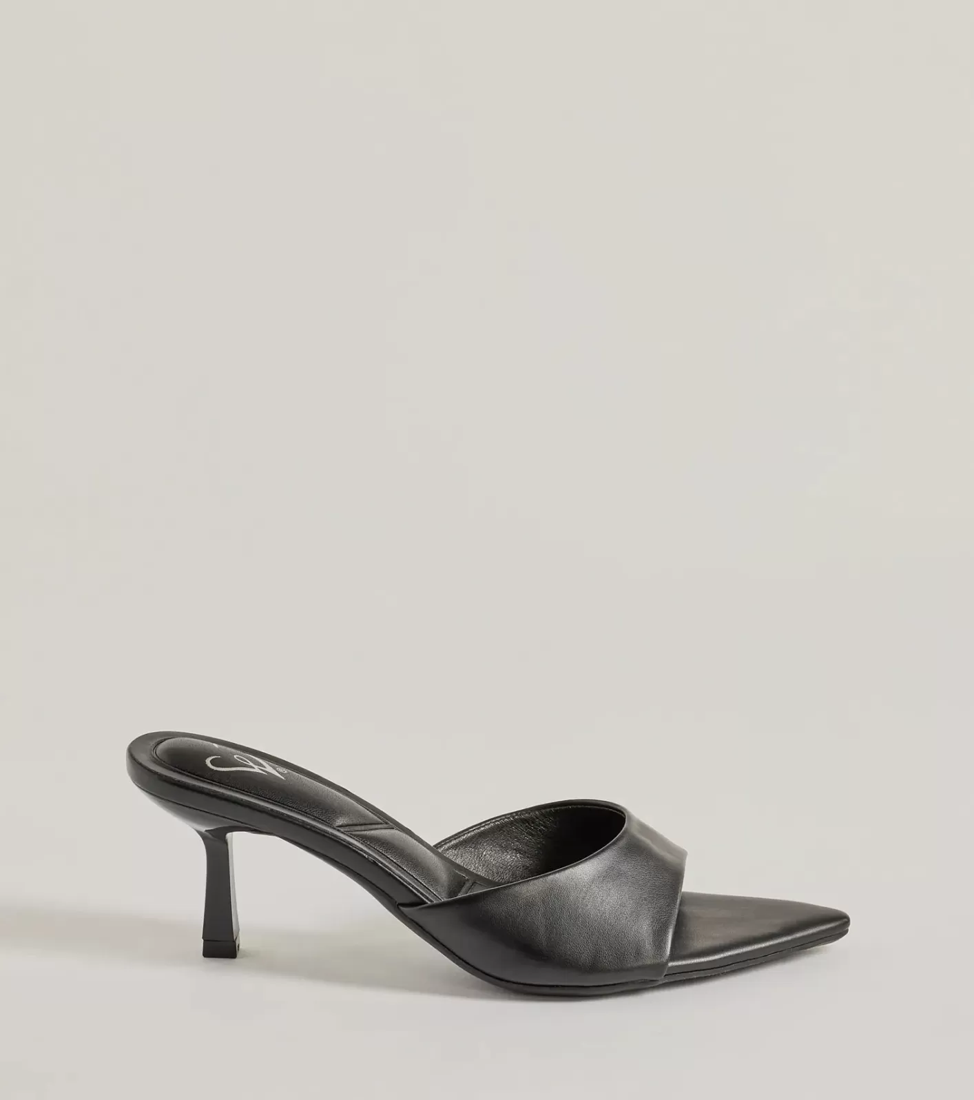 Windsor Wild Instinct Kitten Stiletto Heels BLACK New